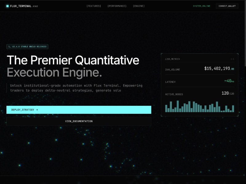 Preview for Flux Terminal