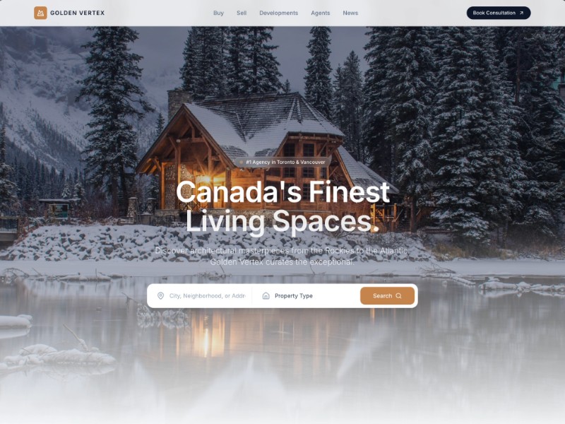 Preview for Canadian Real Estate Landing Page Template