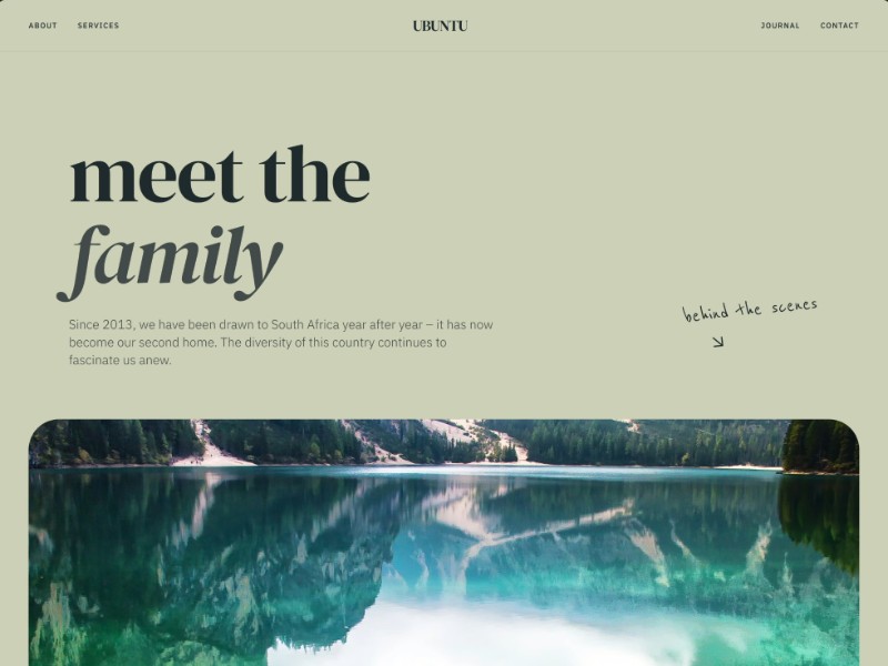Preview for Ubuntu Guesthouse Landing Page Template