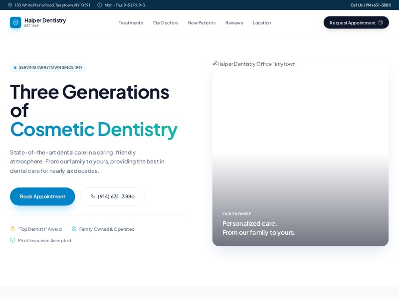 Preview for Dental Practice Landing Page Template