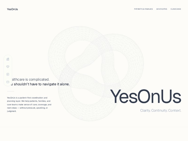 Preview for Patient-First Healthcare Landing Page Template