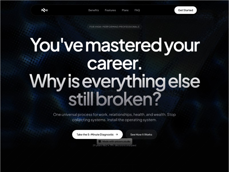 Preview for Finex Gaming VPN Landing Page Template