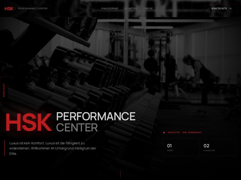 Preview for HSK Performance Center