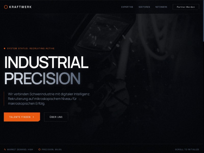 Preview for Industrial Recruitment Landing Page Template