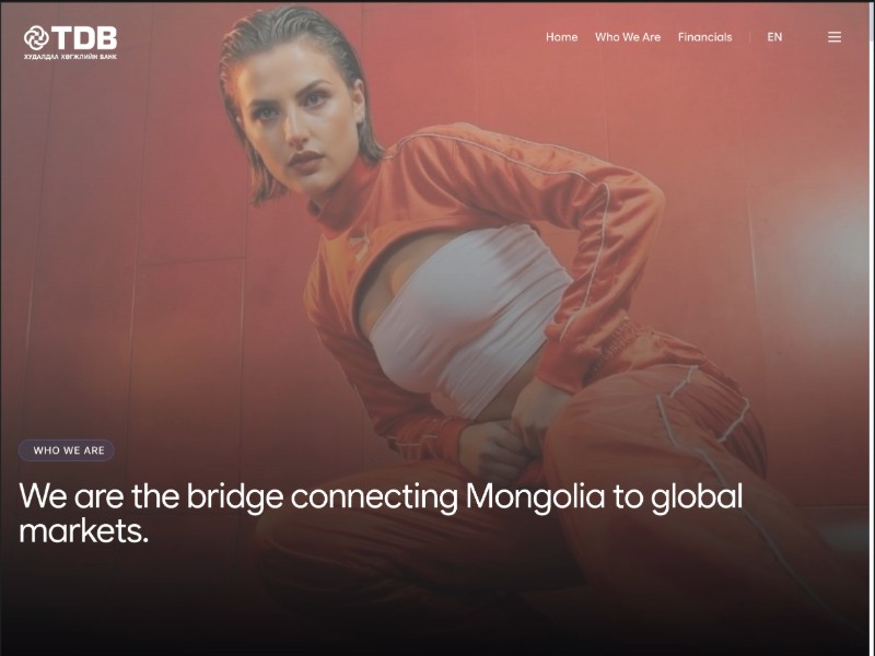 Preview for Investor Relations Banking Landing Page Template