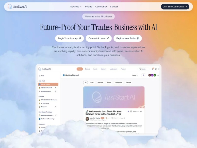 Preview for JustStartAI 