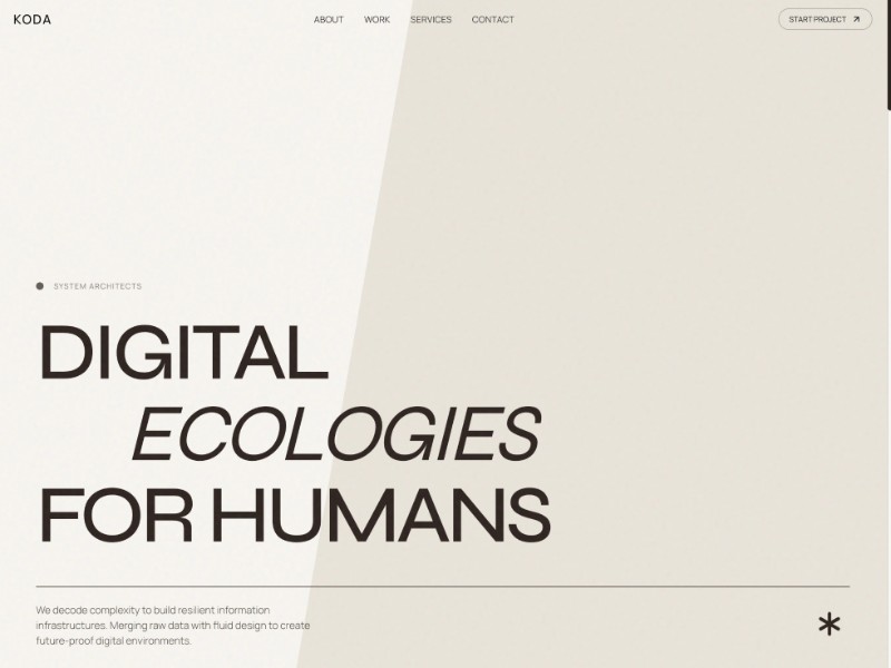 Preview for Koda Technology Services Landing Page Template