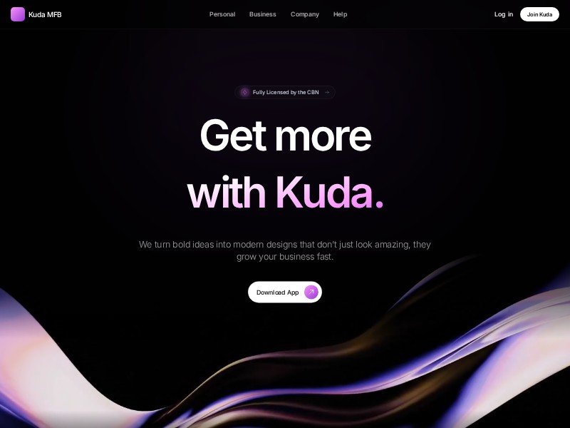 Preview for Fintech App Landing Page Template