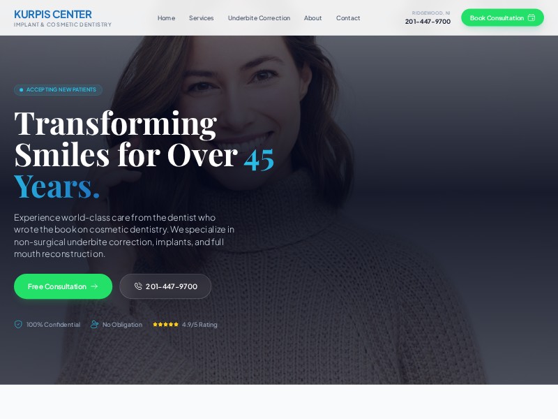 Preview for Kurpis Center for Implant & Cosmetic Dentistry