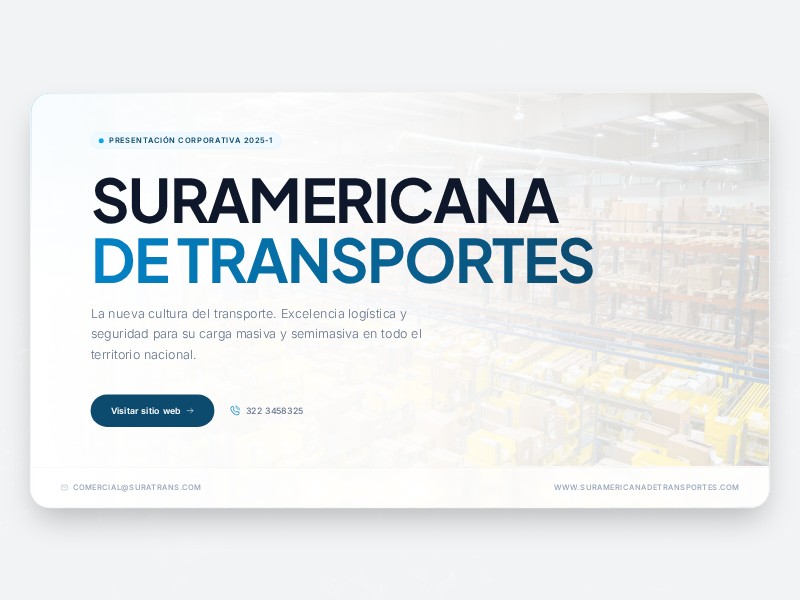 Preview for Logistics Company Presentation Template