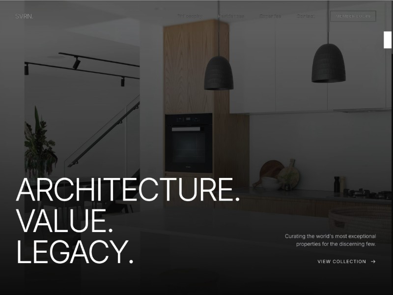 Preview for Luxury Real Estate Landing Page Template