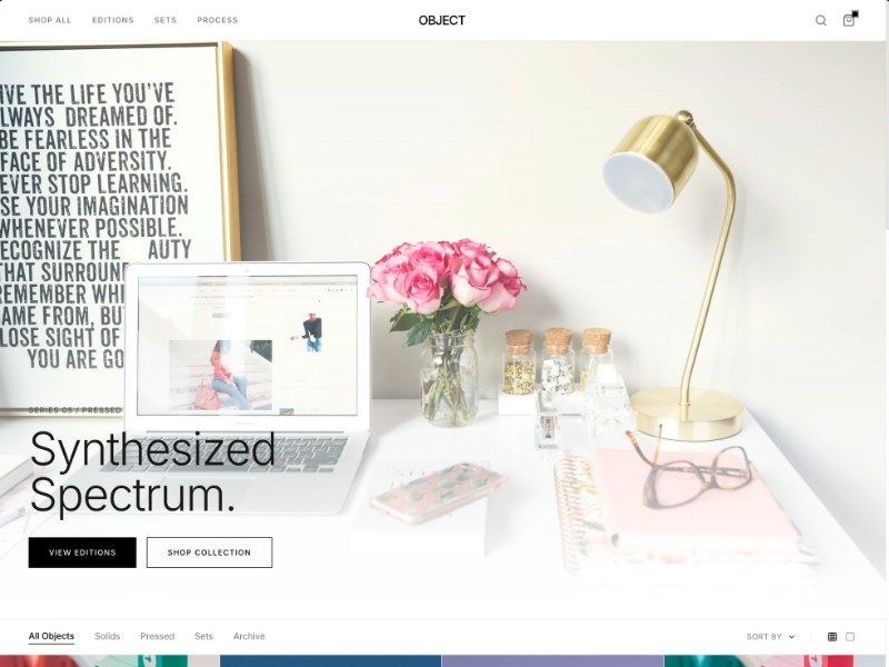 Preview for Minimal Fashion E‑commerce Store Template