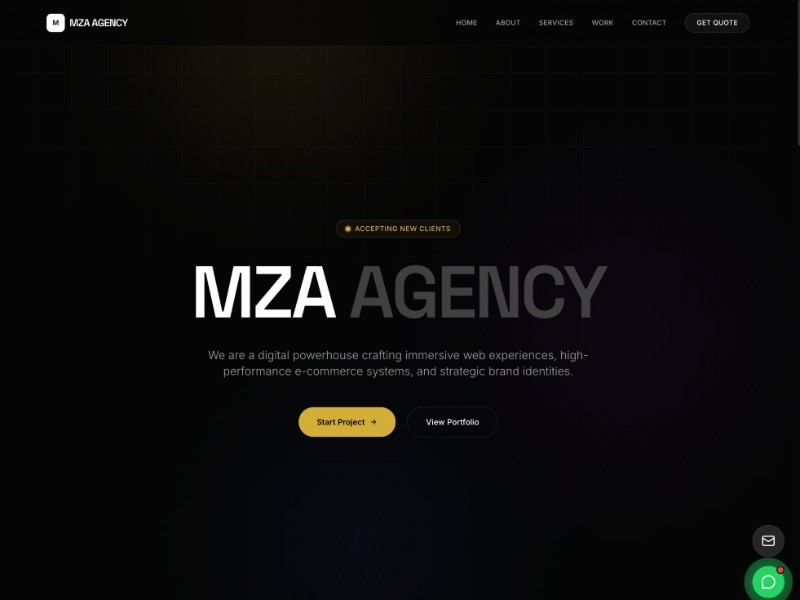 Preview for Digital Agency Landing Page Template