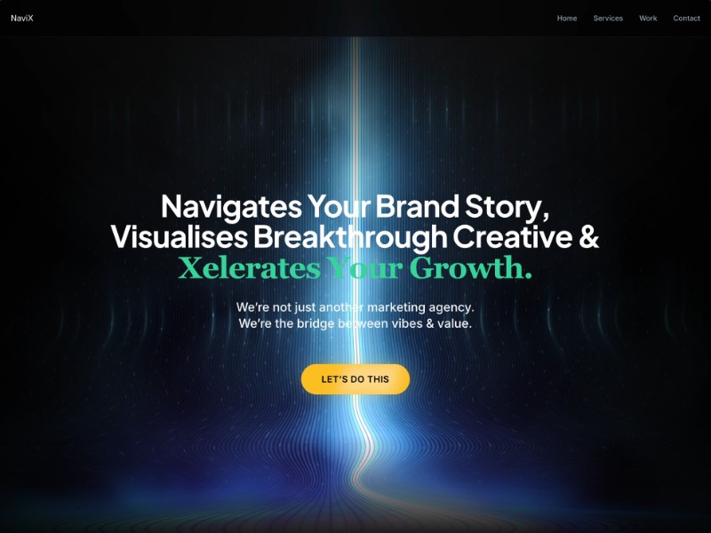 Preview for Creative Agency Landing Page Template