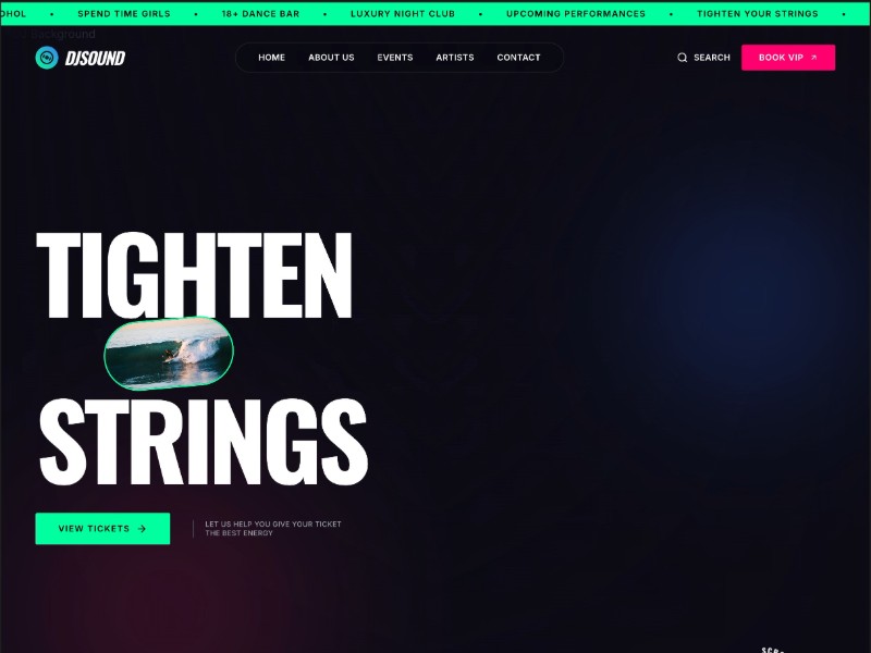 Preview for Eventora Global Conference Landing Page Template