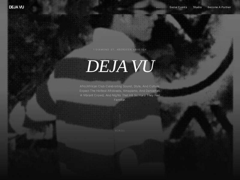 Preview for Nightclub Landing Page Template