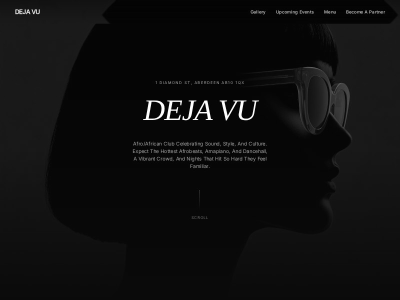 Preview for Nightclub Event Landing Page Template