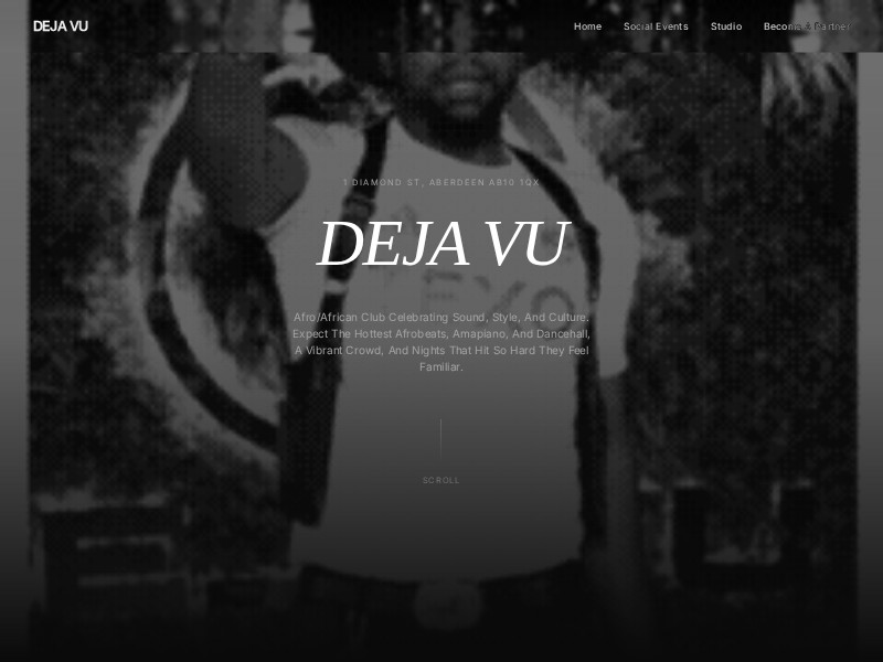 Preview for Nightclub Event Landing Page Template