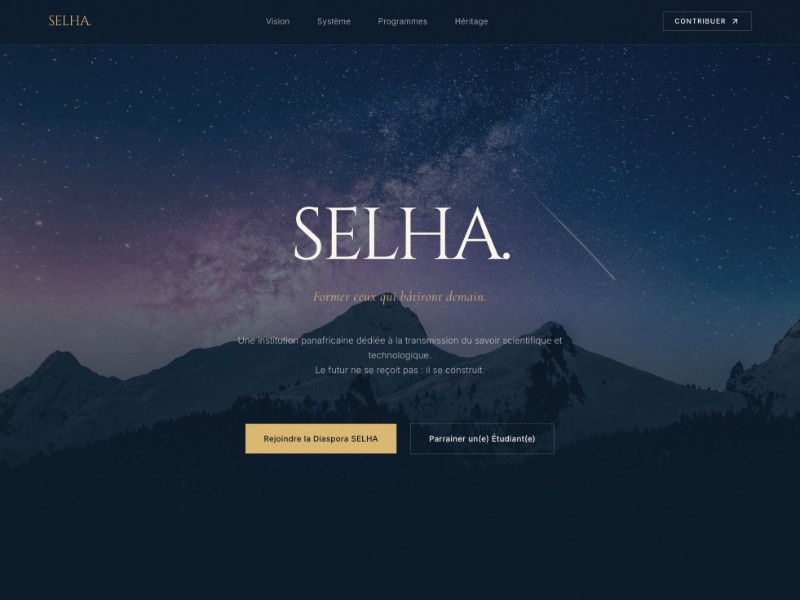 Preview for Educational Foundation Landing Page Template