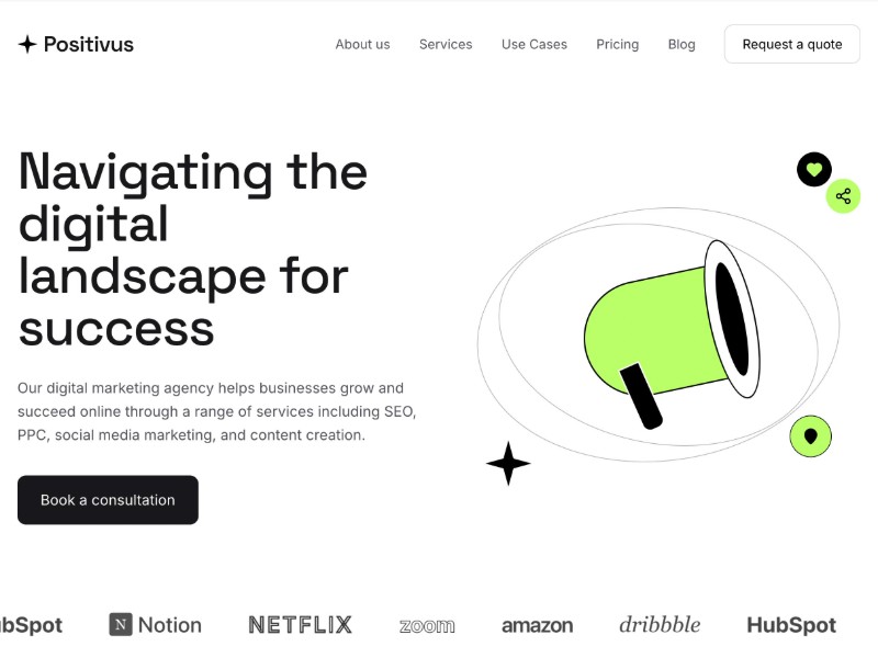 Preview for Digital Marketing Agency Landing Page Template