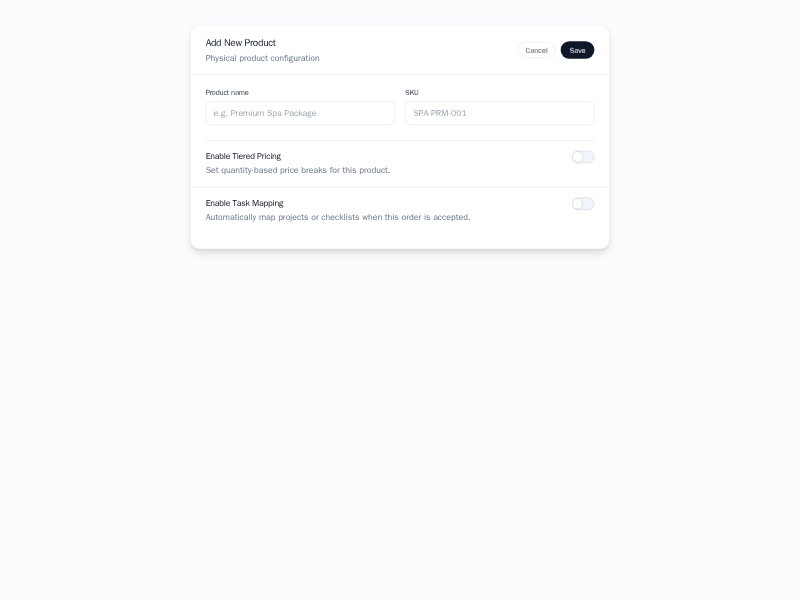 Preview for Task Mapping UI Component Template