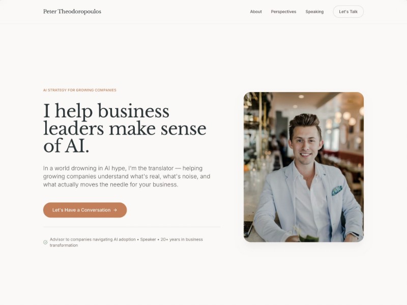 Preview for I help business leaders