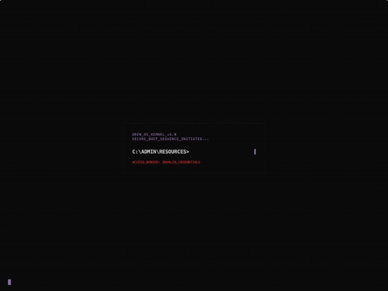 Preview for Futuristic Fashion Catalog Portal Template