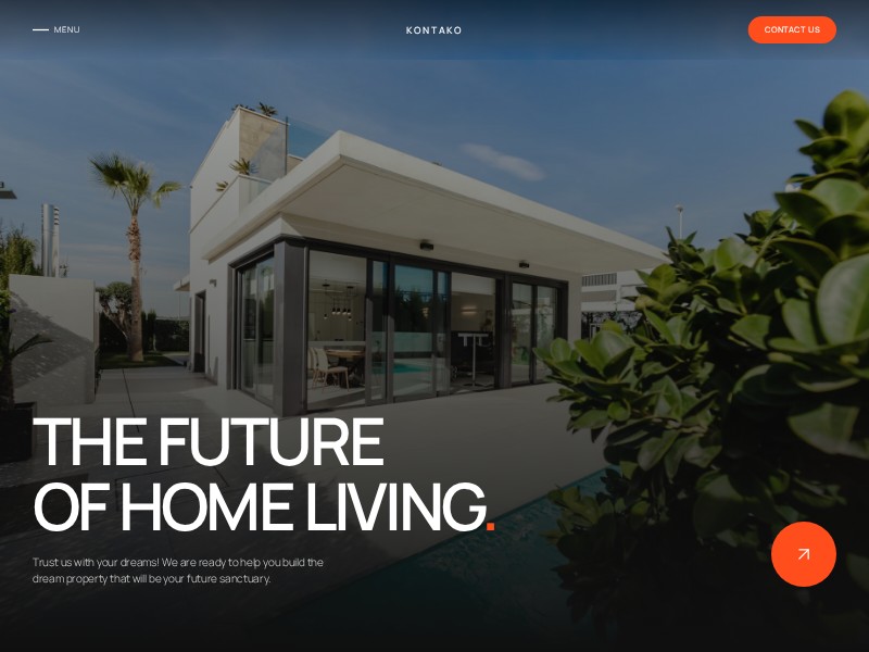 Preview for Modern Real Estate Landing Page Template
