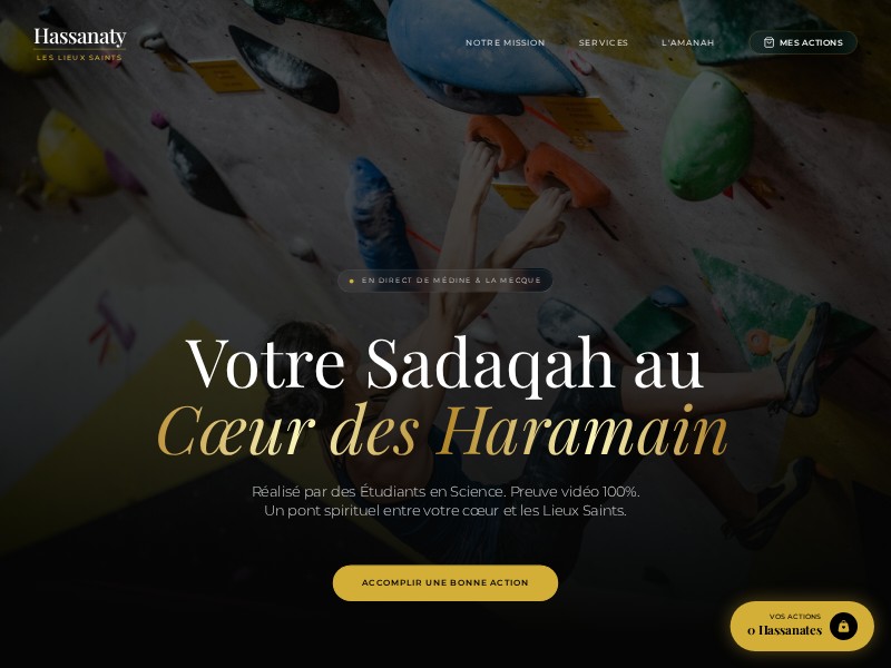 Preview for Religious Donation Landing Page Template