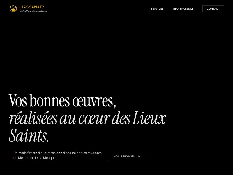 Preview for Religious Services Landing Page Template