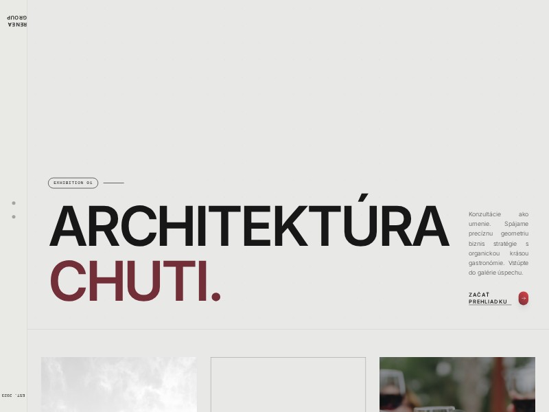 Preview for Gastronomy Consulting Landing Page Template