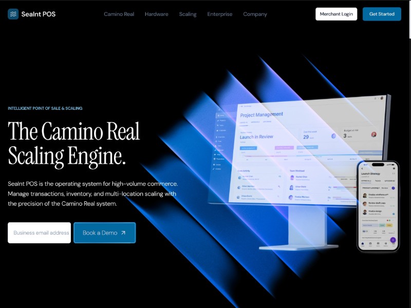 Preview for SeaInt POS Camino Real Landing Page Template