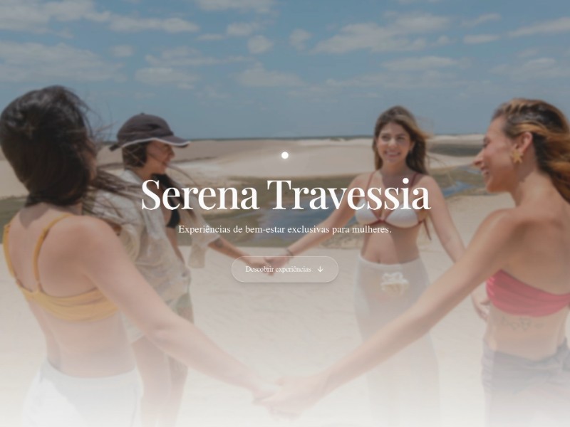 Preview for Women’s Wellness Retreat Landing Page Template