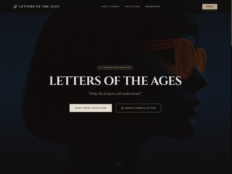 Preview for Storytelling Subscription Landing Page Template