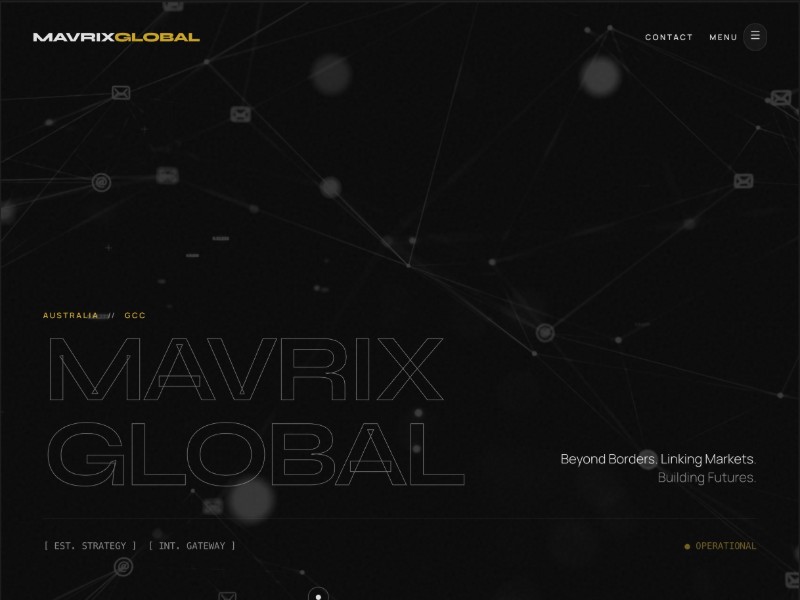 Preview for Australia–GCC Strategic Gateway Landing Page Template