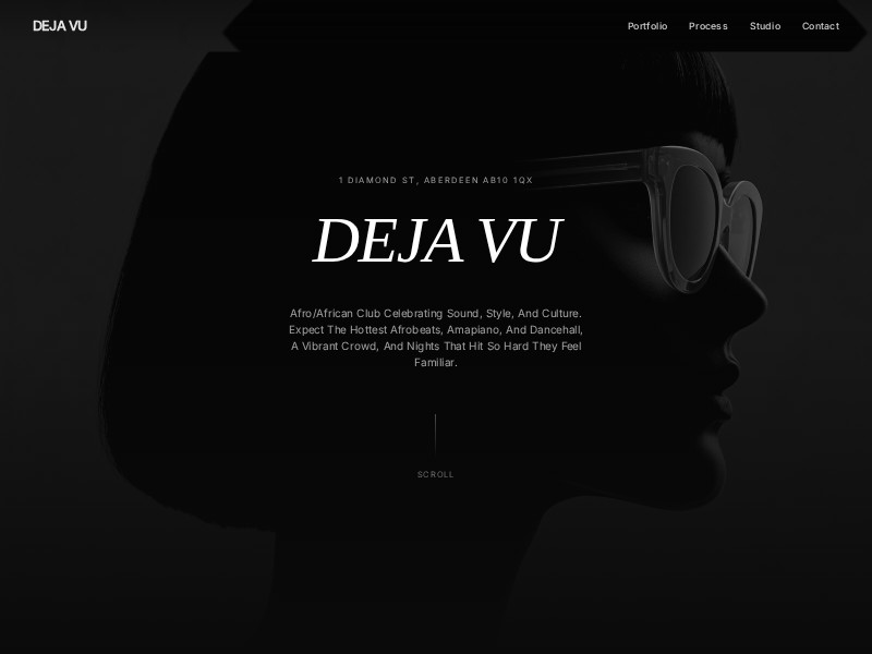 Preview for Nightclub Event Landing Page Template