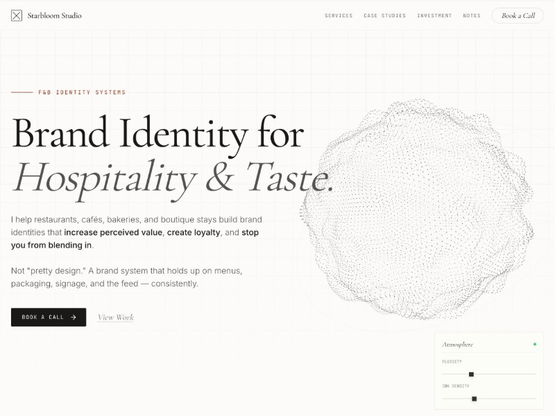 Preview for Restaurant Case Study Landing Page Template