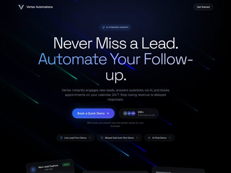 Preview for AI Lead Capture 