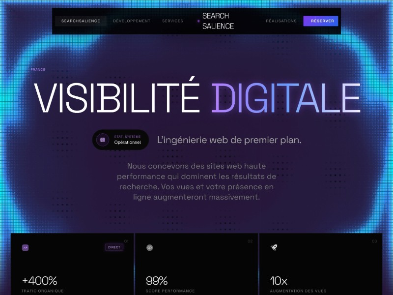Preview for SEO Agency Landing Page Template
