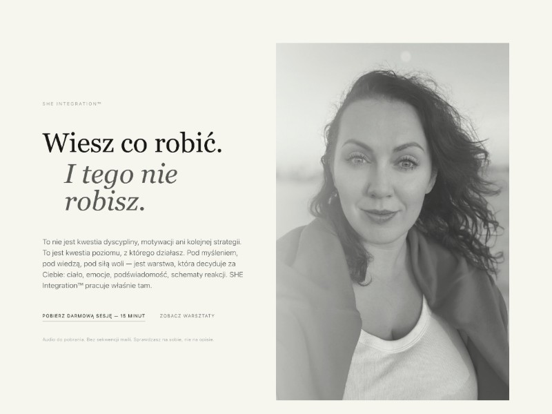 Preview for Somatic Health for Entrepreneurs Landing Page Template