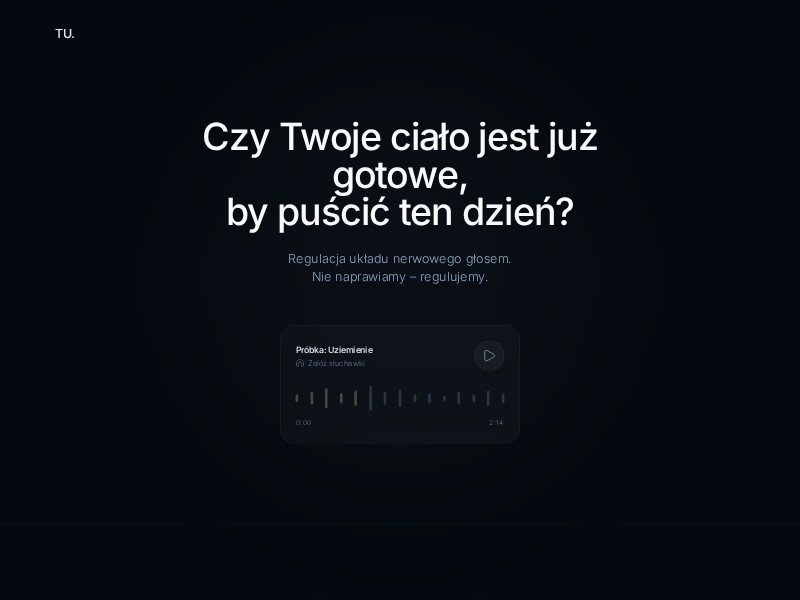 Preview for Sleep Audio Landing Page Template
