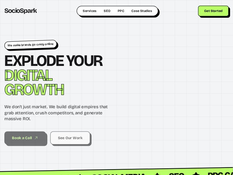 Preview for Digital Marketing Agency Landing Page Template