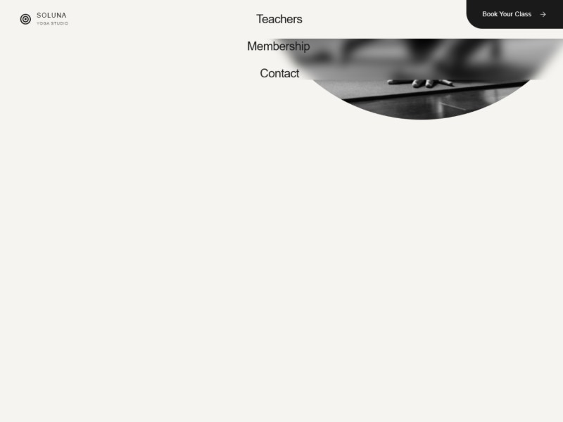 Preview for Soluna Premium Yoga Studio Template