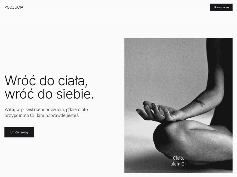 Preview for Somatic Therapy Landing Page Template