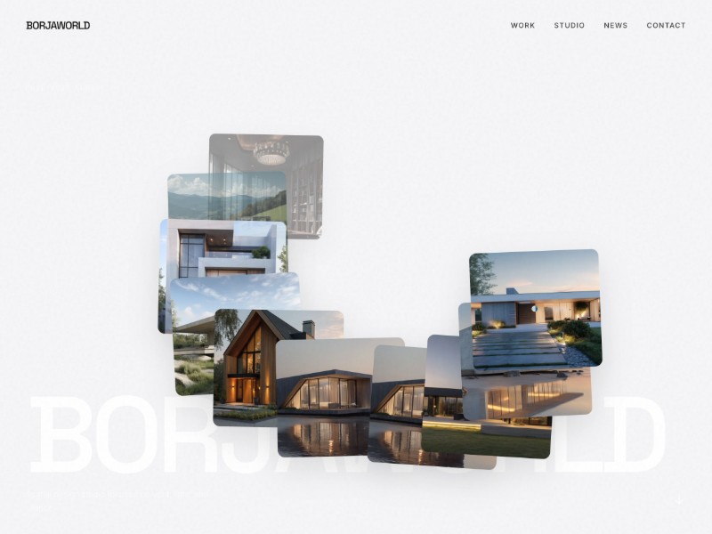Preview for Spatial Design Portfolio Template