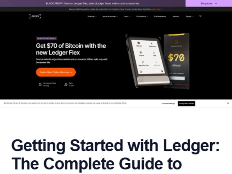 Preview for Ledger.com/Start® — Getting started