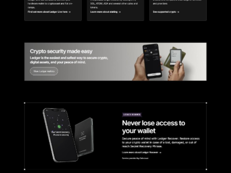 Preview for Official Site® | Ledger.com/Start®