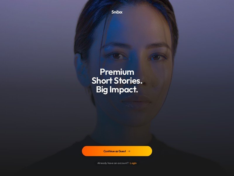 Preview for Snäxx App Splash Screen Template