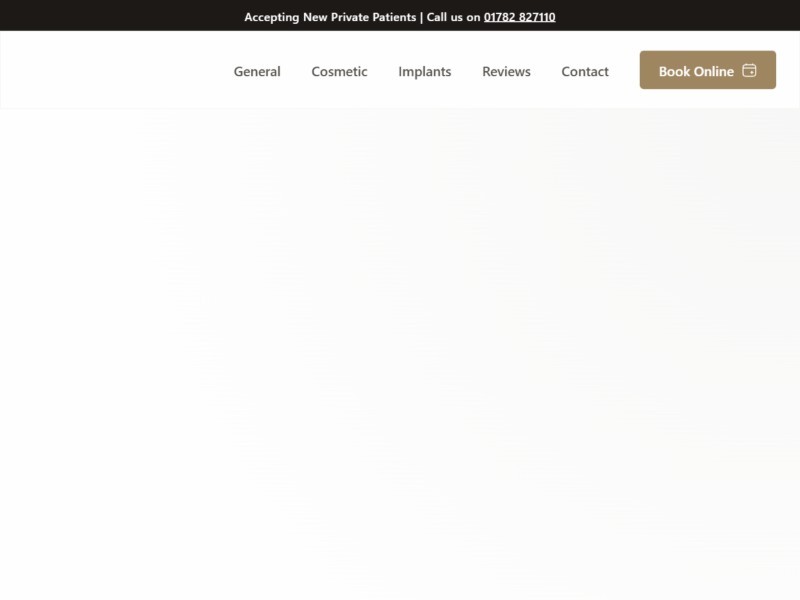 Preview for Dental Clinic Landing Page Template