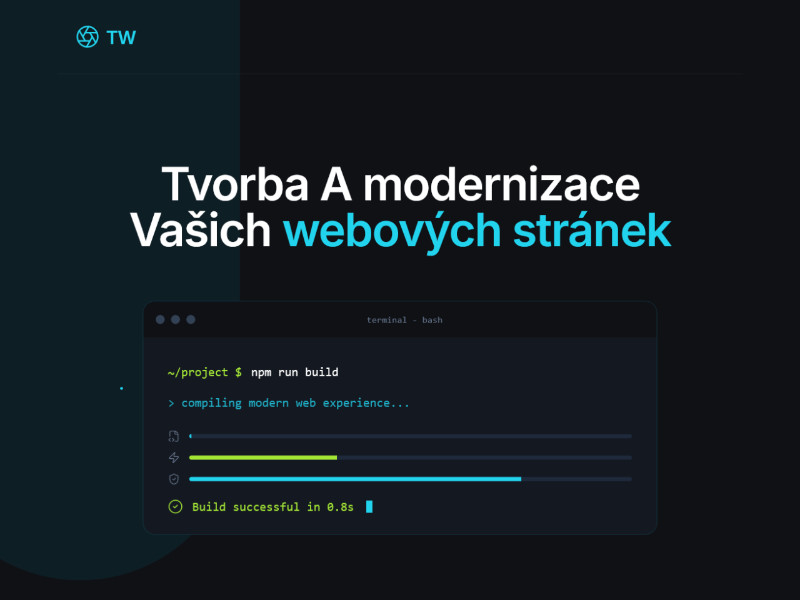 Preview for Web Development Services Landing Page Template